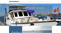 Desktop Screenshot of boatpartnership.se
