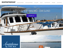 Tablet Screenshot of boatpartnership.se